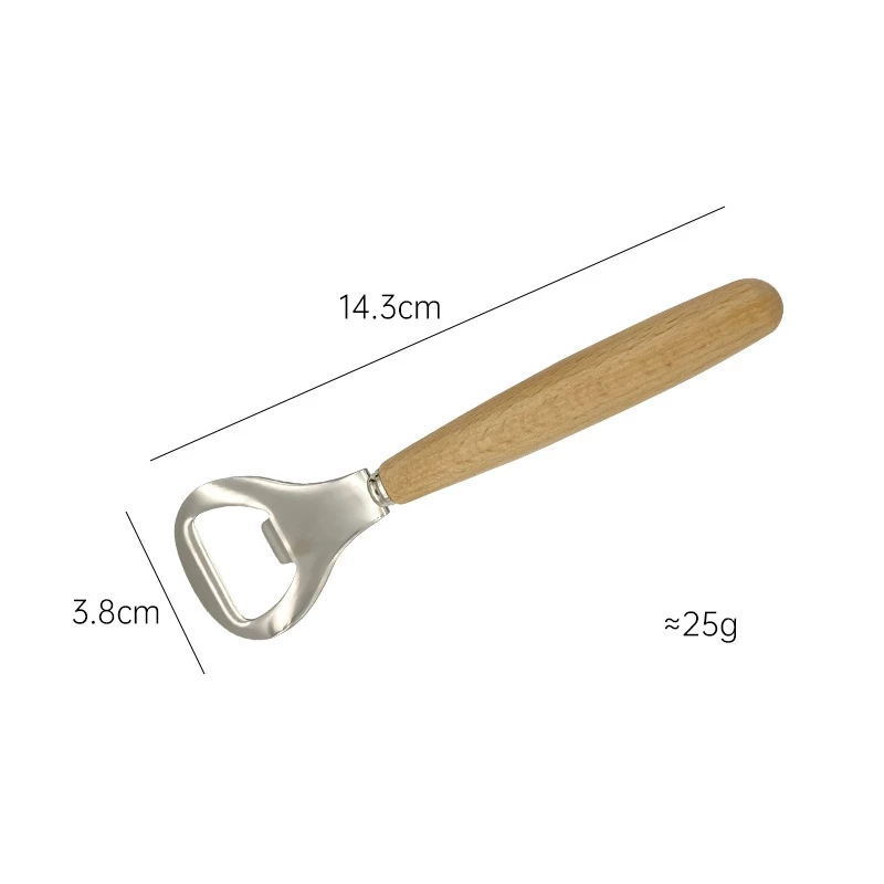 Wooden Bottle Opener - Handle / Pembuka Tutup kaleng / Pembuka Tutup Botol - Image 3